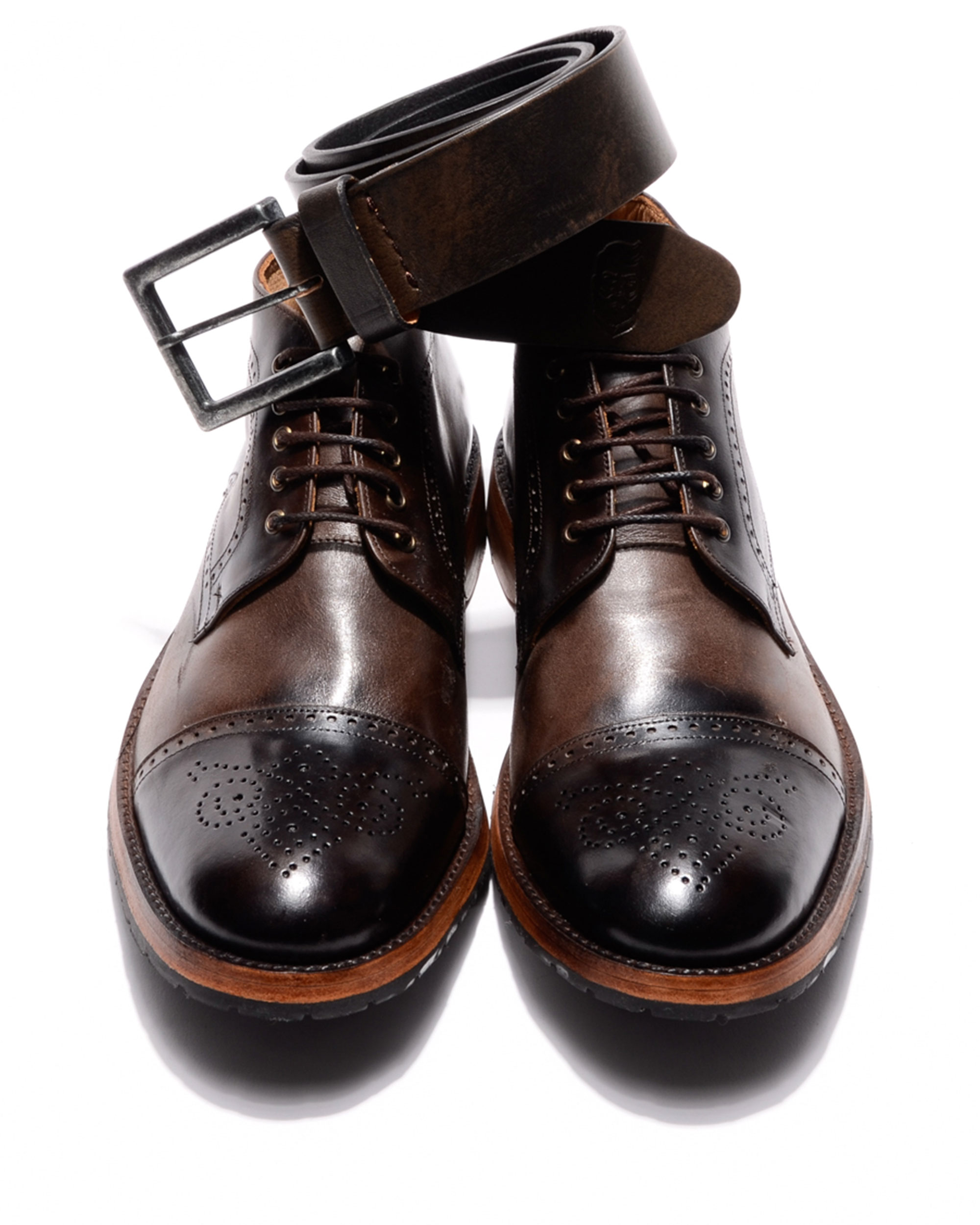 DORIAN | zapatos camperas equipaje Austin Chocolate Belt - Image 2