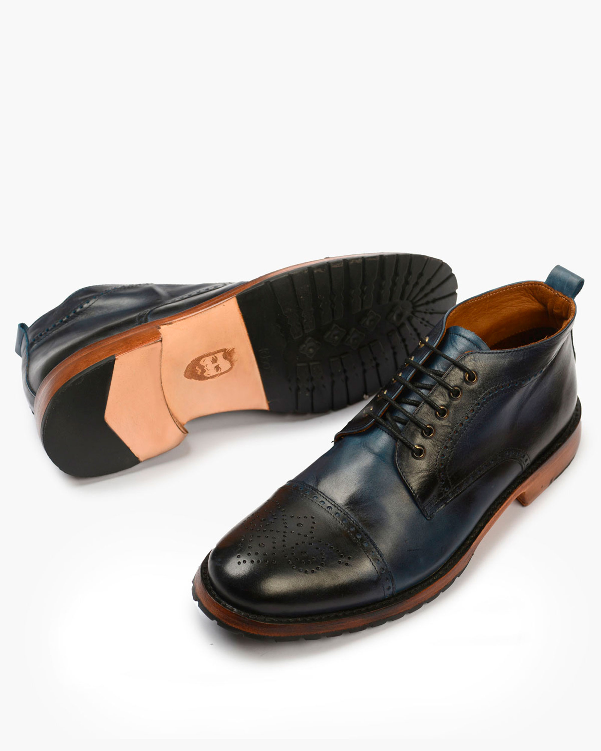 DORIAN | zapatos camperas equipaje Cambria Blue Boots - Image 4