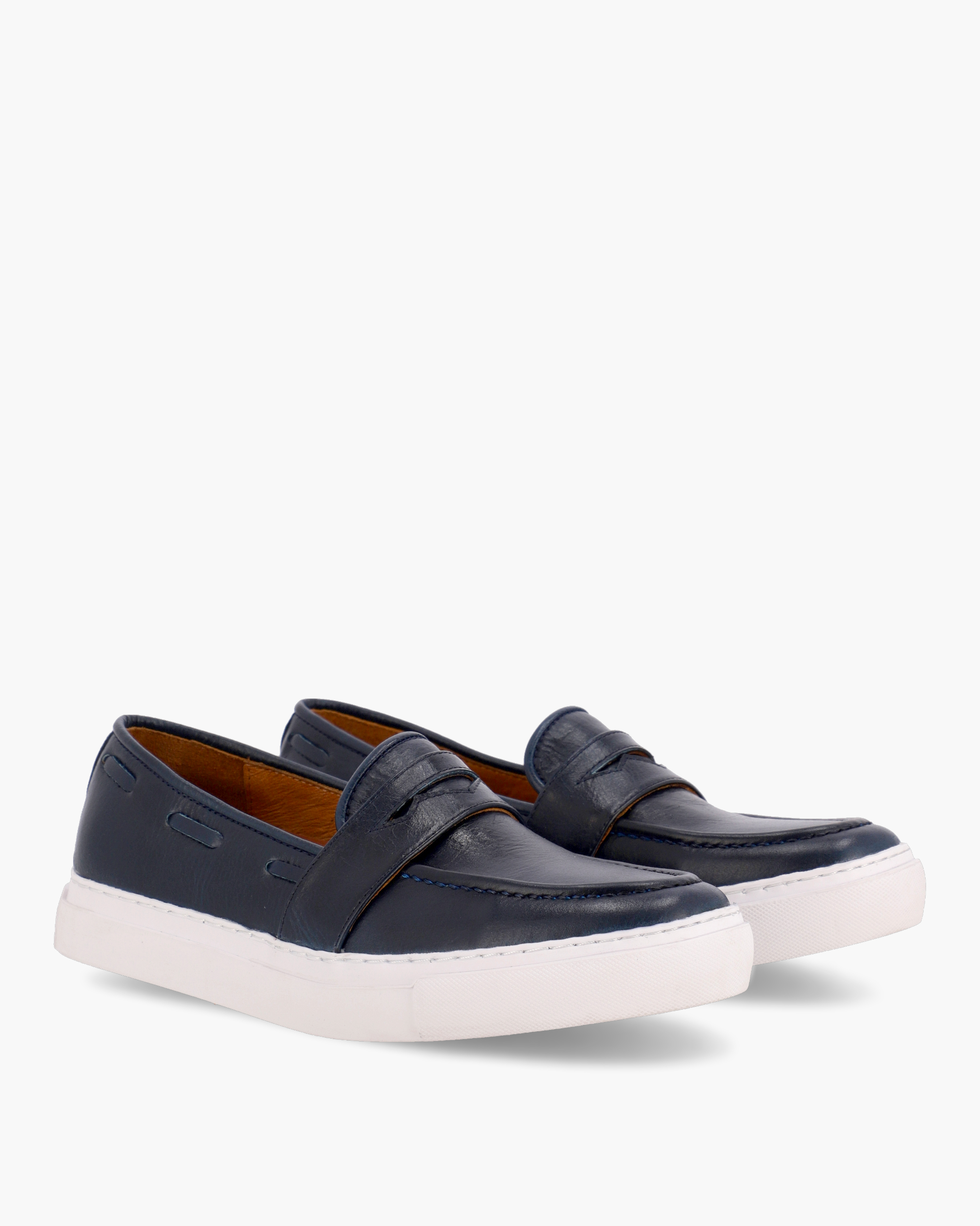 Blue Tunno Loafers