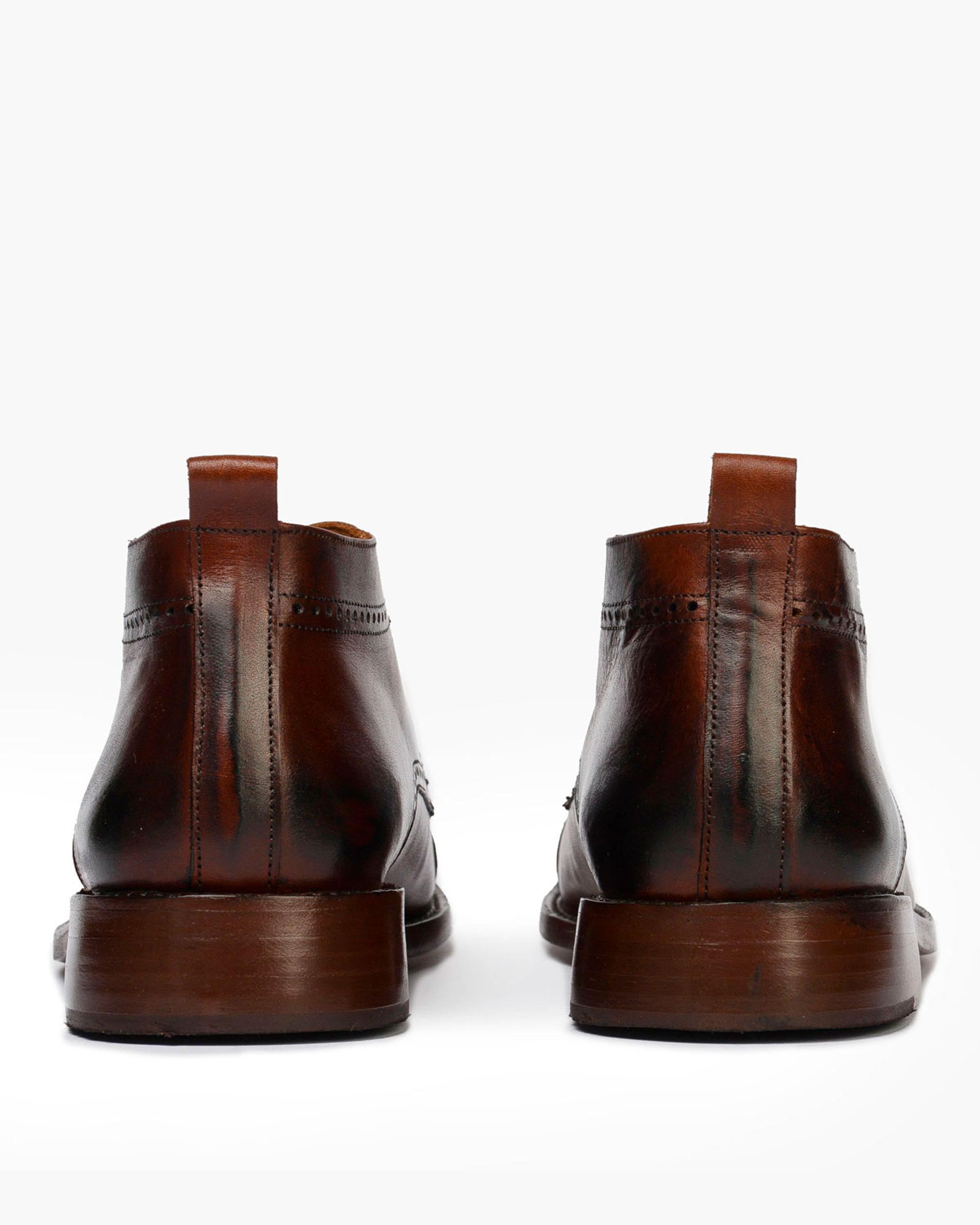 DORIAN | zapatos camperas equipaje London Boots Burgundy - Image 3