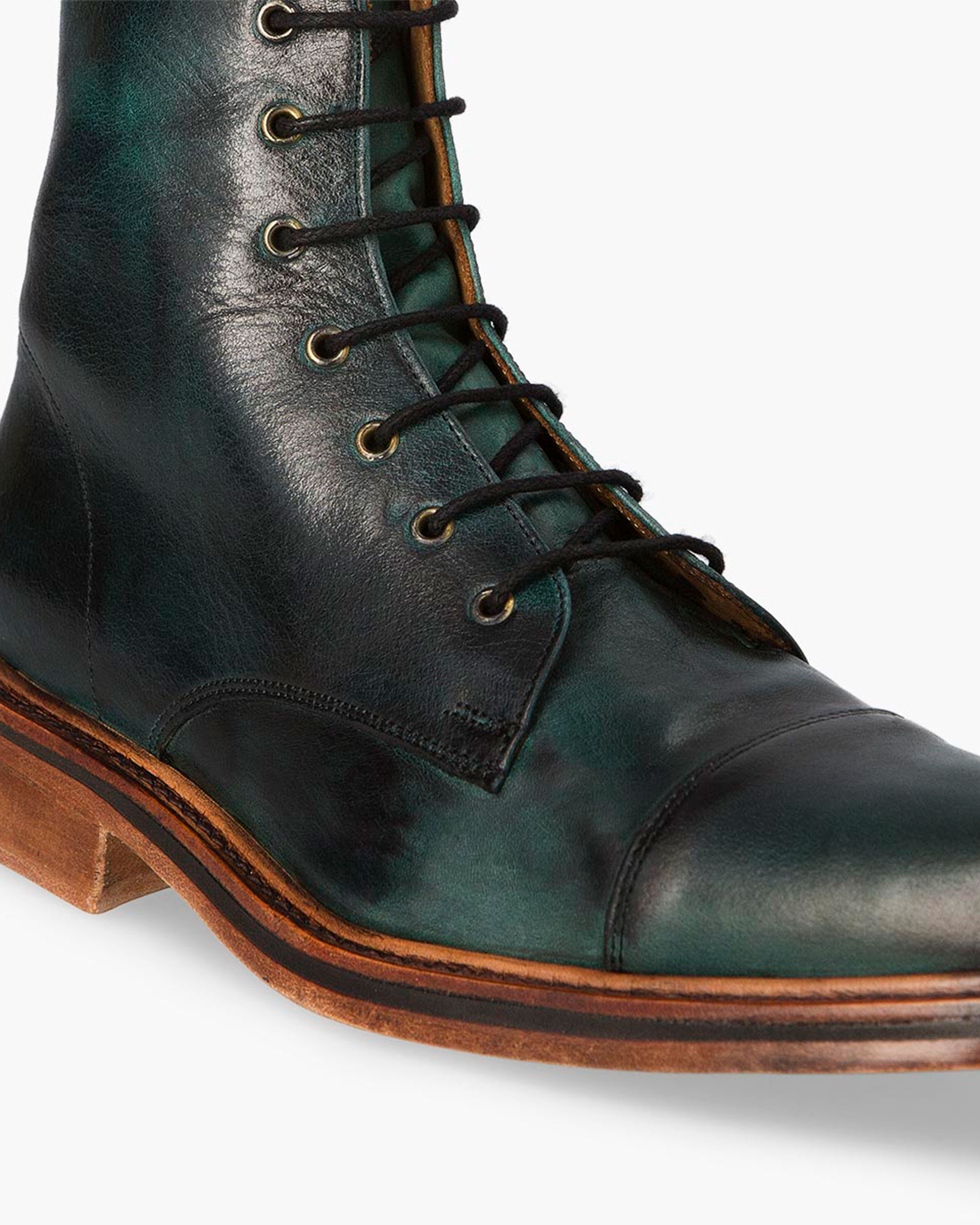 DORIAN | zapatos camperas equipaje Valiant Green Boots - Image 4