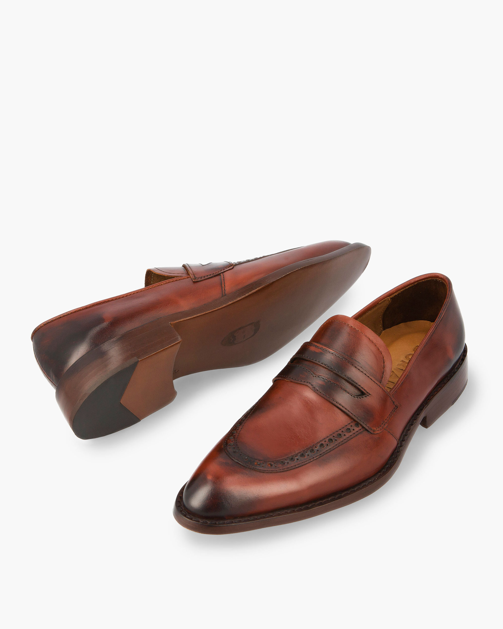Moscow Brown Brogue Loafers