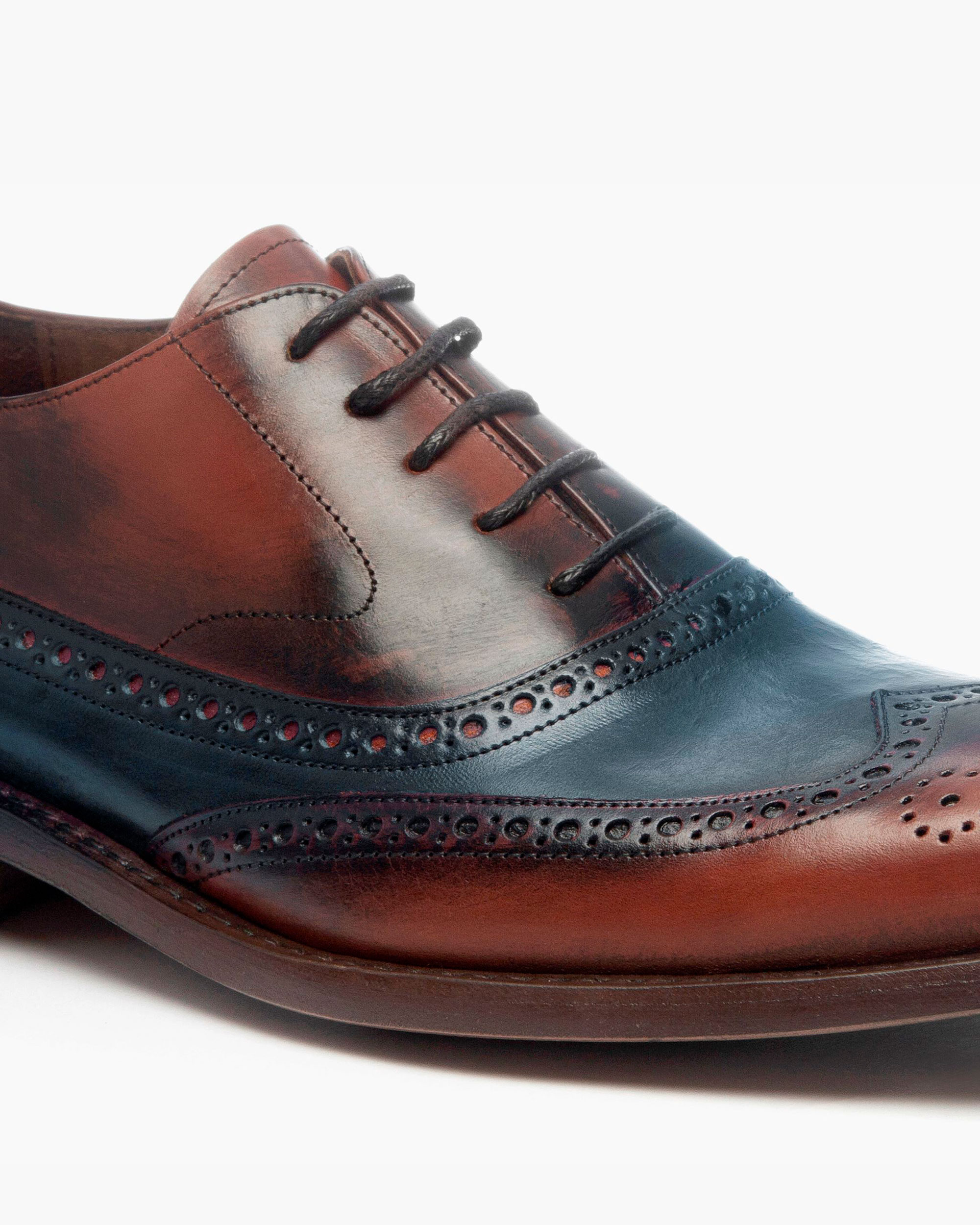 DORIAN | zapatos camperas equipaje Palermo Blue O'Brown Shoes - Image 4