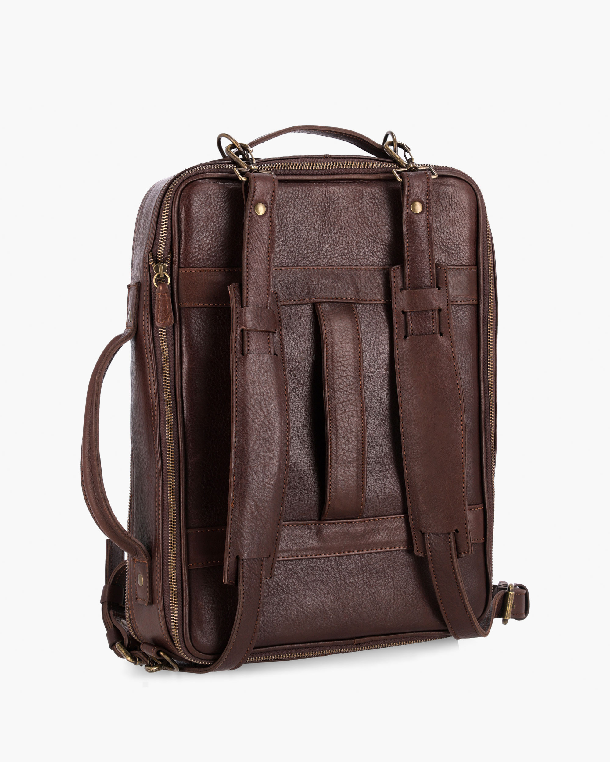 DORIAN | zapatos camperas equipaje Barajas Chocolate Briefcase - Image 5