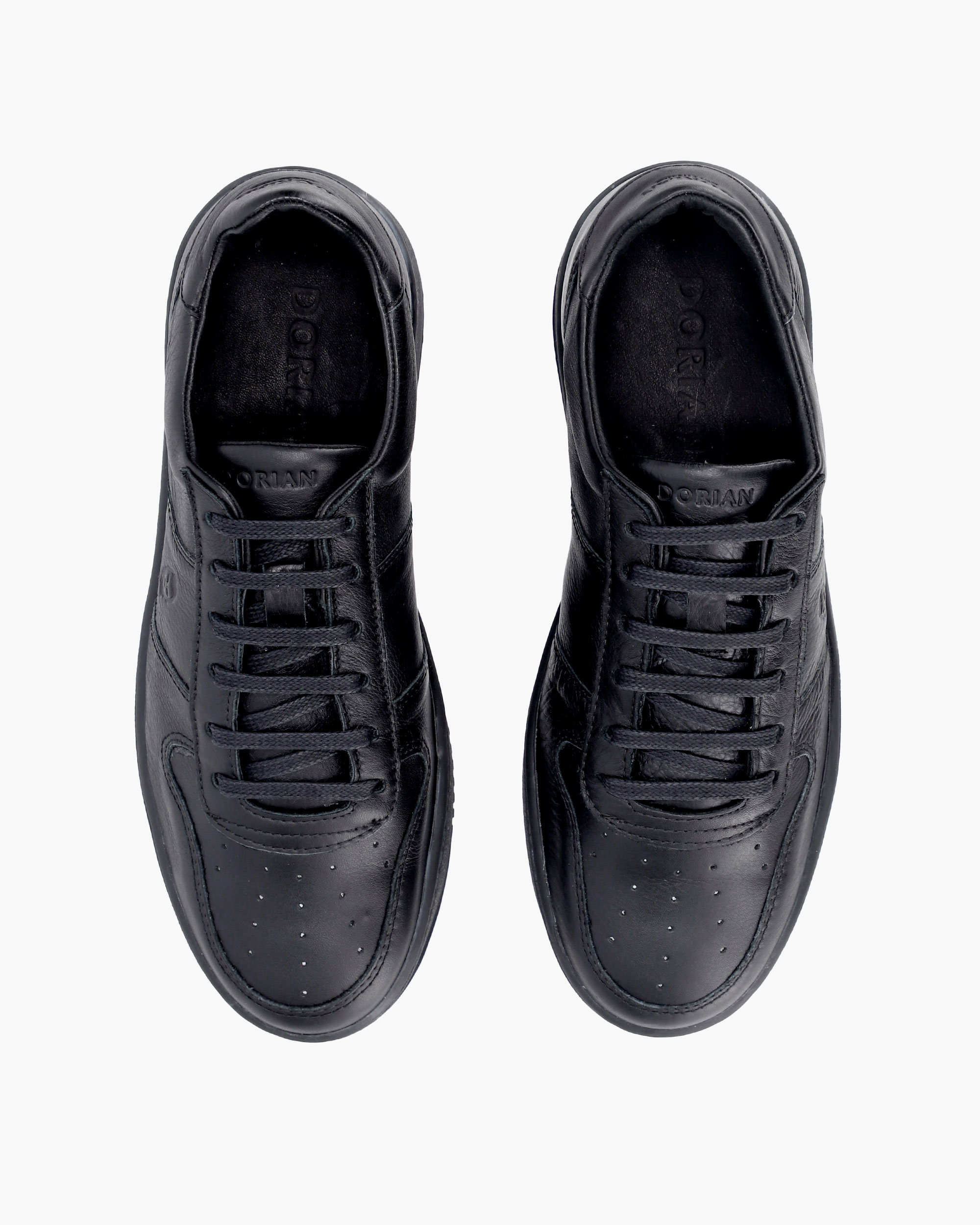 DORIAN | zapatos camperas equipaje Davos Black Sneakers - Image 4