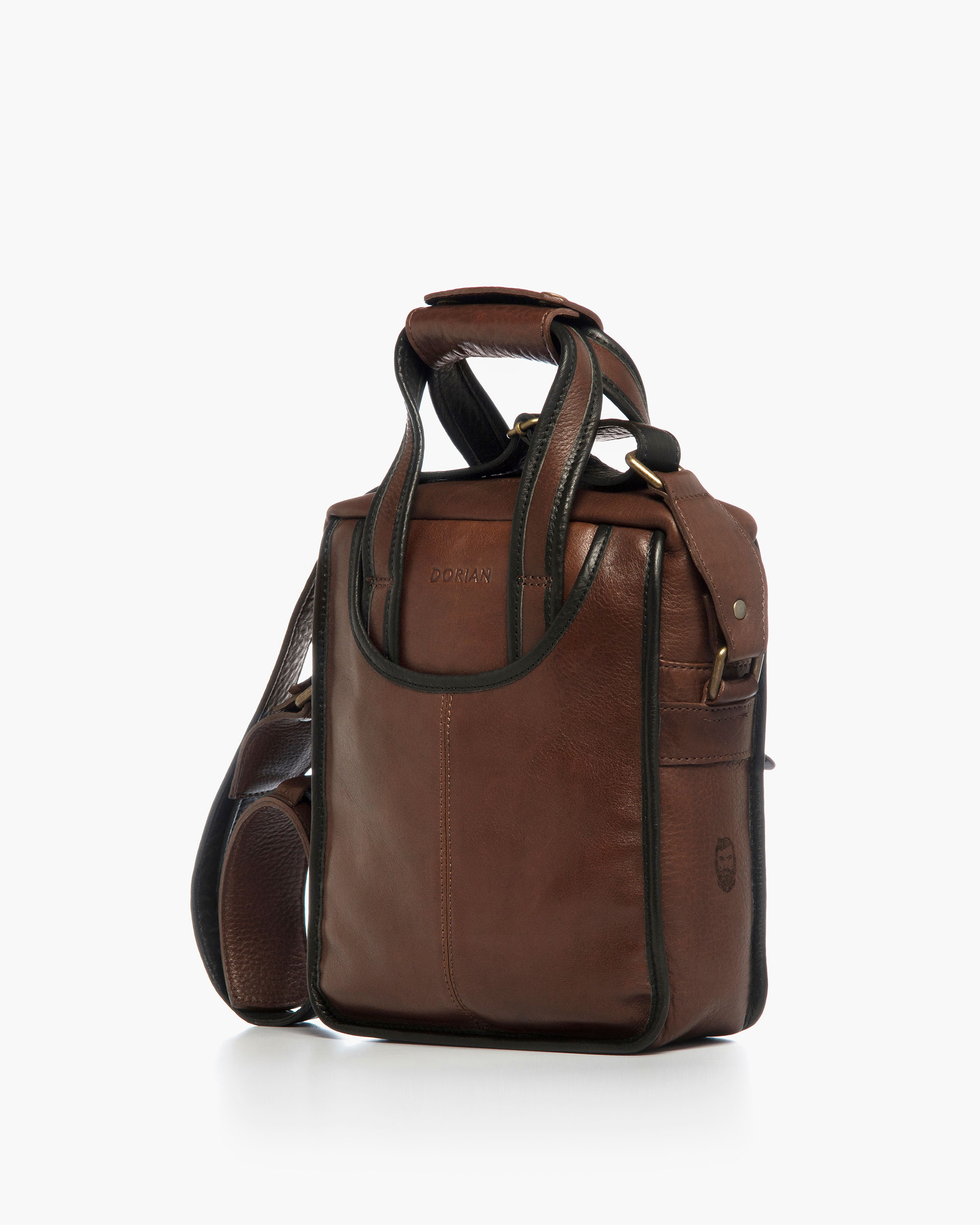 DORIAN | zapatos camperas equipaje Queens Chocolate and Black Backpack - Image 2