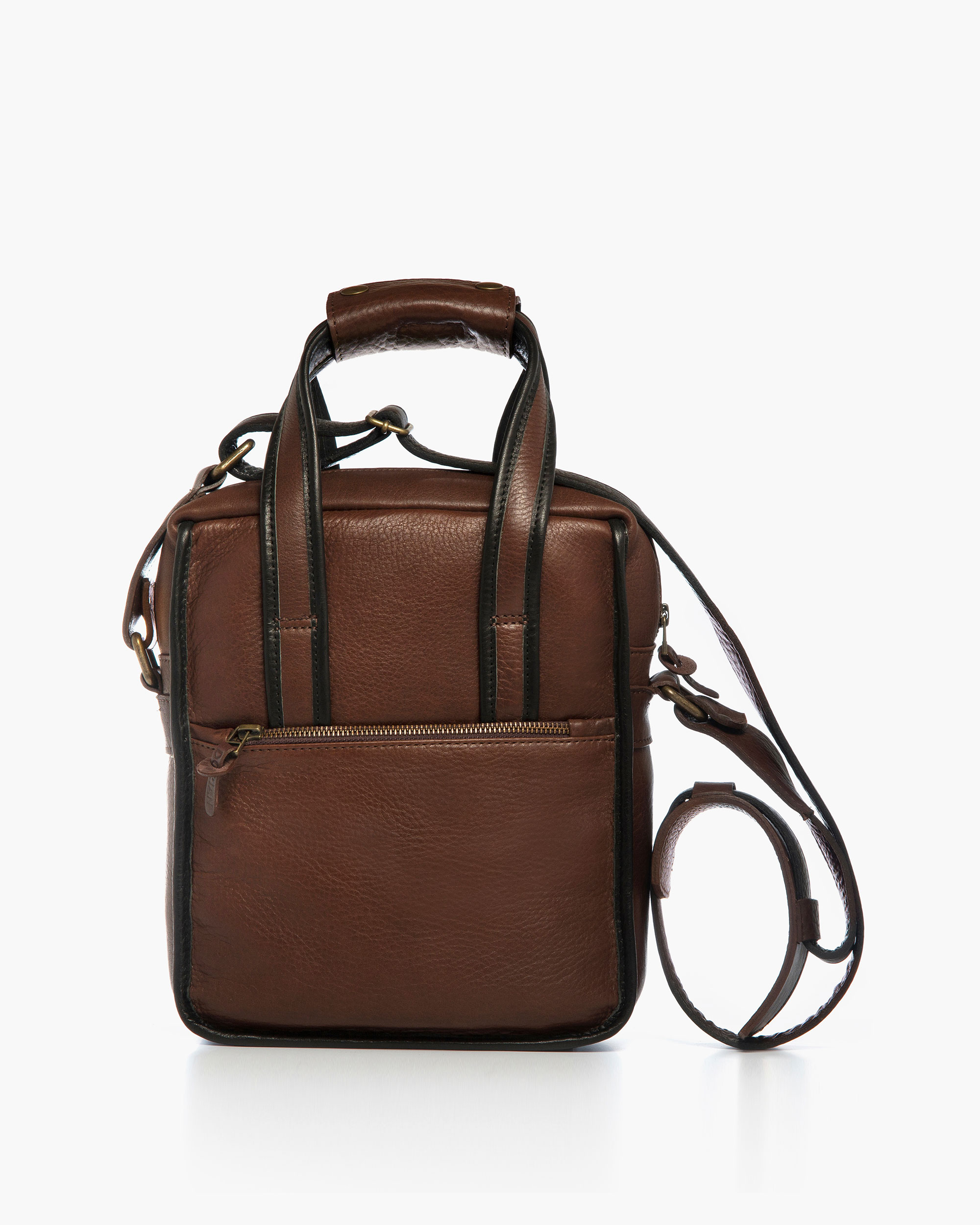 DORIAN | zapatos camperas equipaje Queens Chocolate and Black Backpack - Image 4