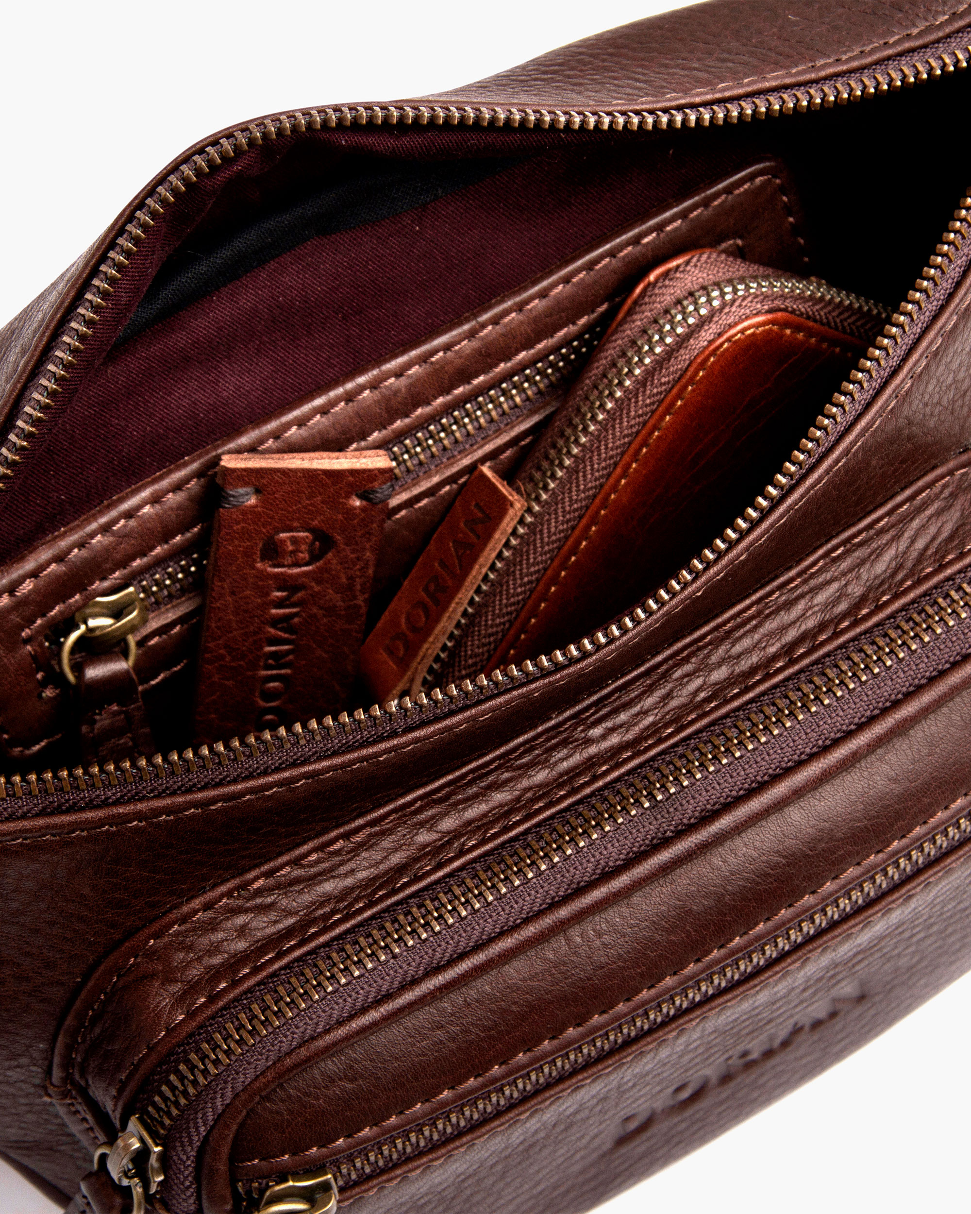 DORIAN | zapatos camperas equipaje Baltimore Chocolate Fanny Pack - Image 5