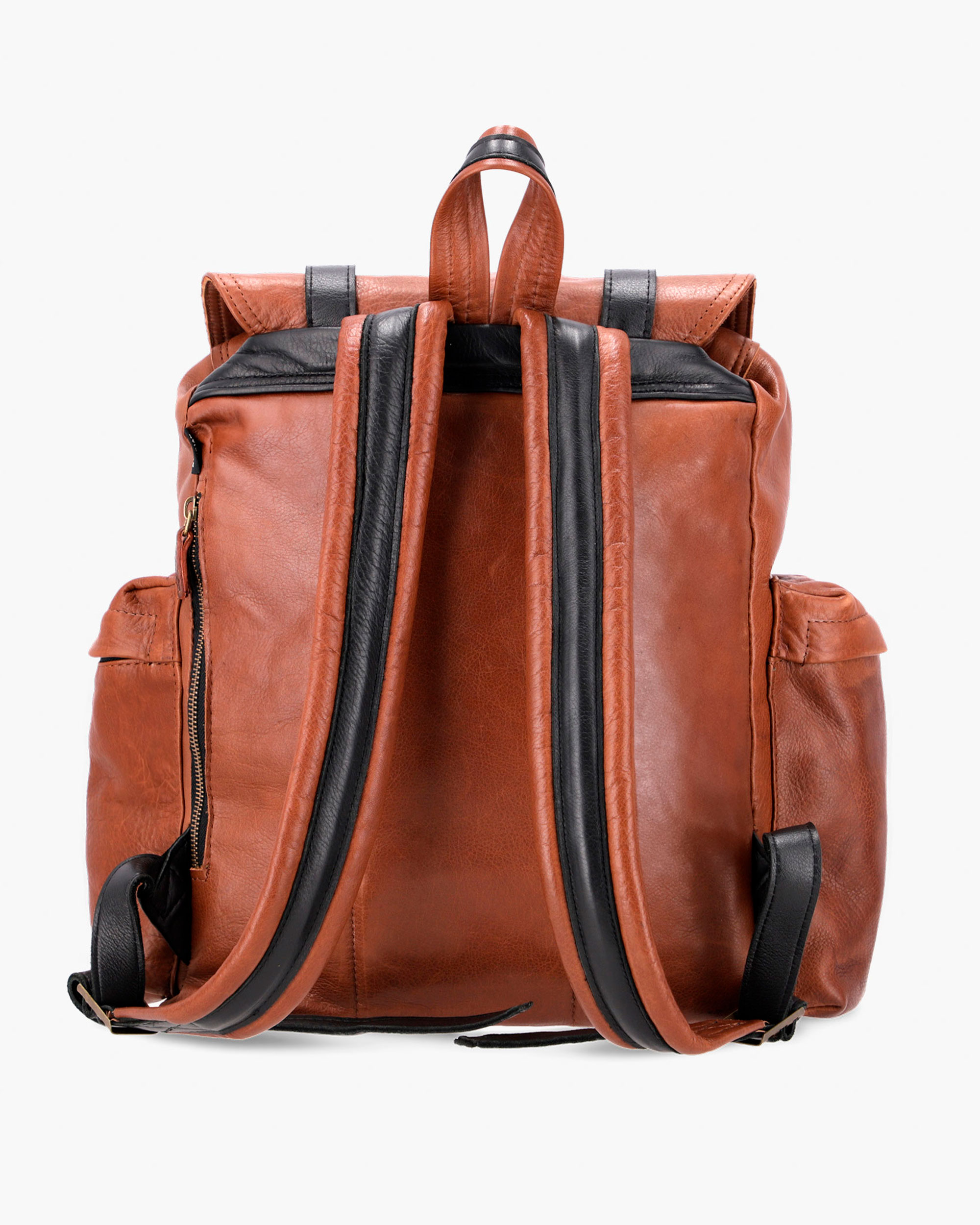 DORIAN | zapatos camperas equipaje Copenhagen Backpack Brown and Black - Image 3