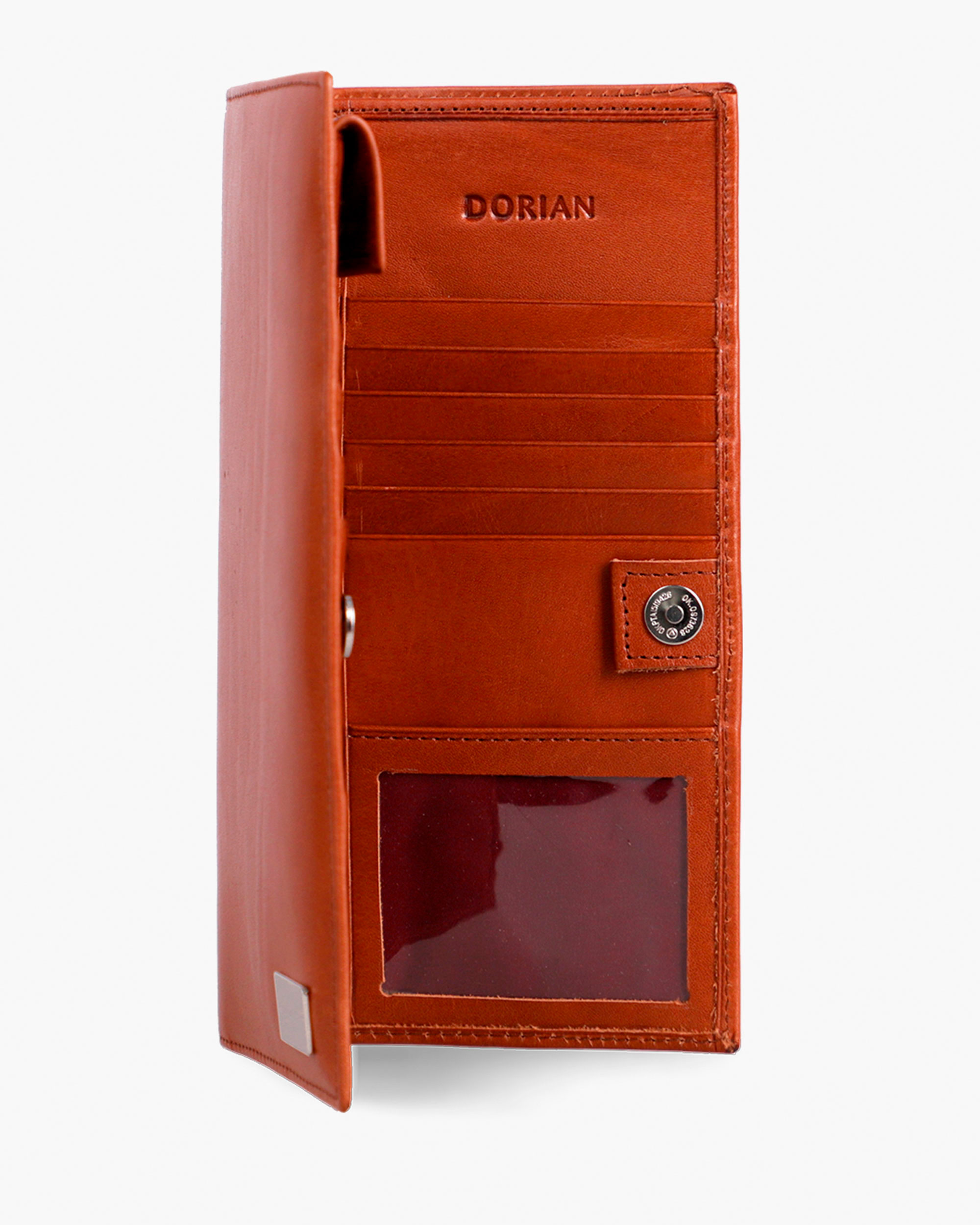 DORIAN | zapatos camperas equipaje MB Brown Passport Wallet - Image 3