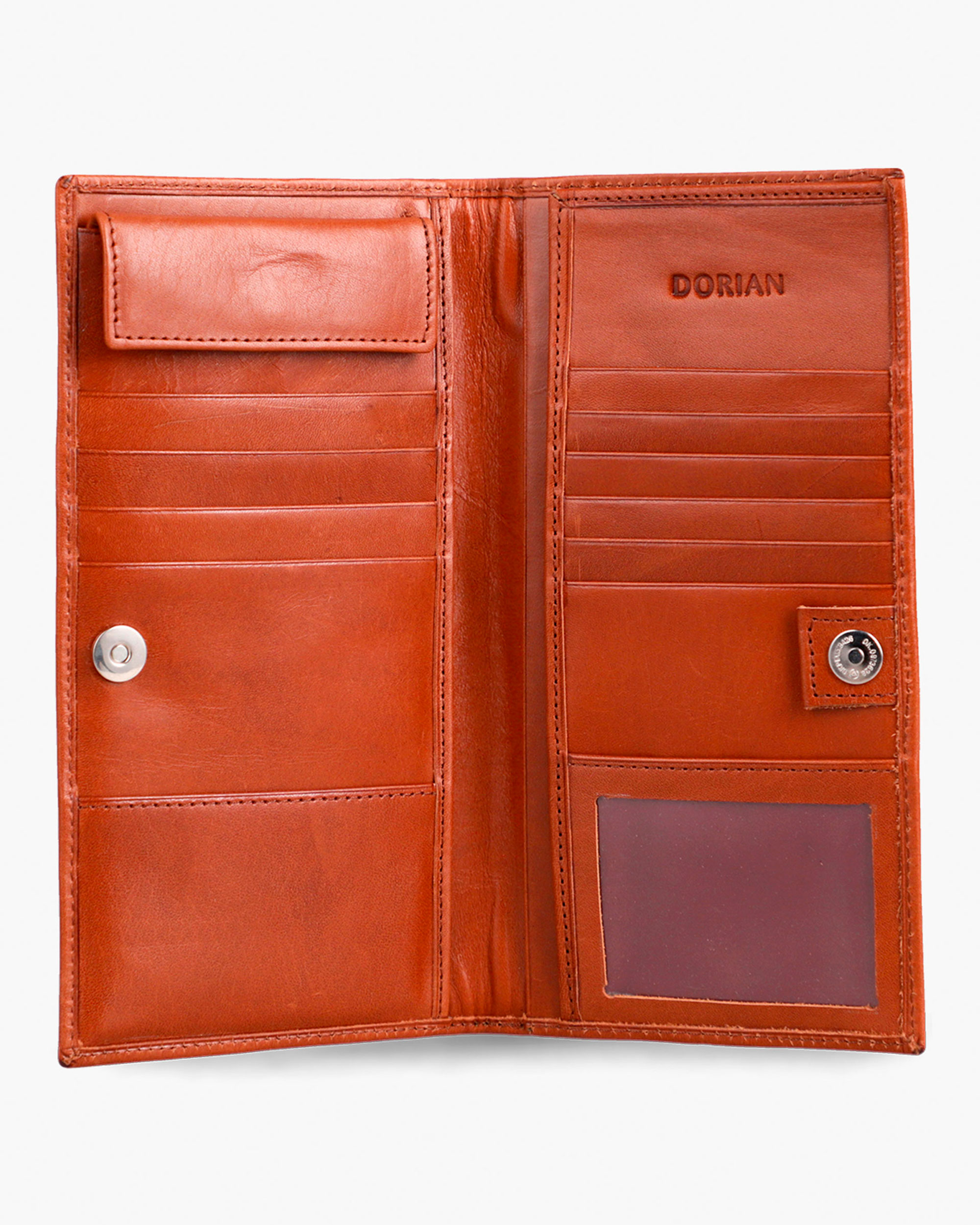 DORIAN | zapatos camperas equipaje MB Brown Passport Wallet - Image 4
