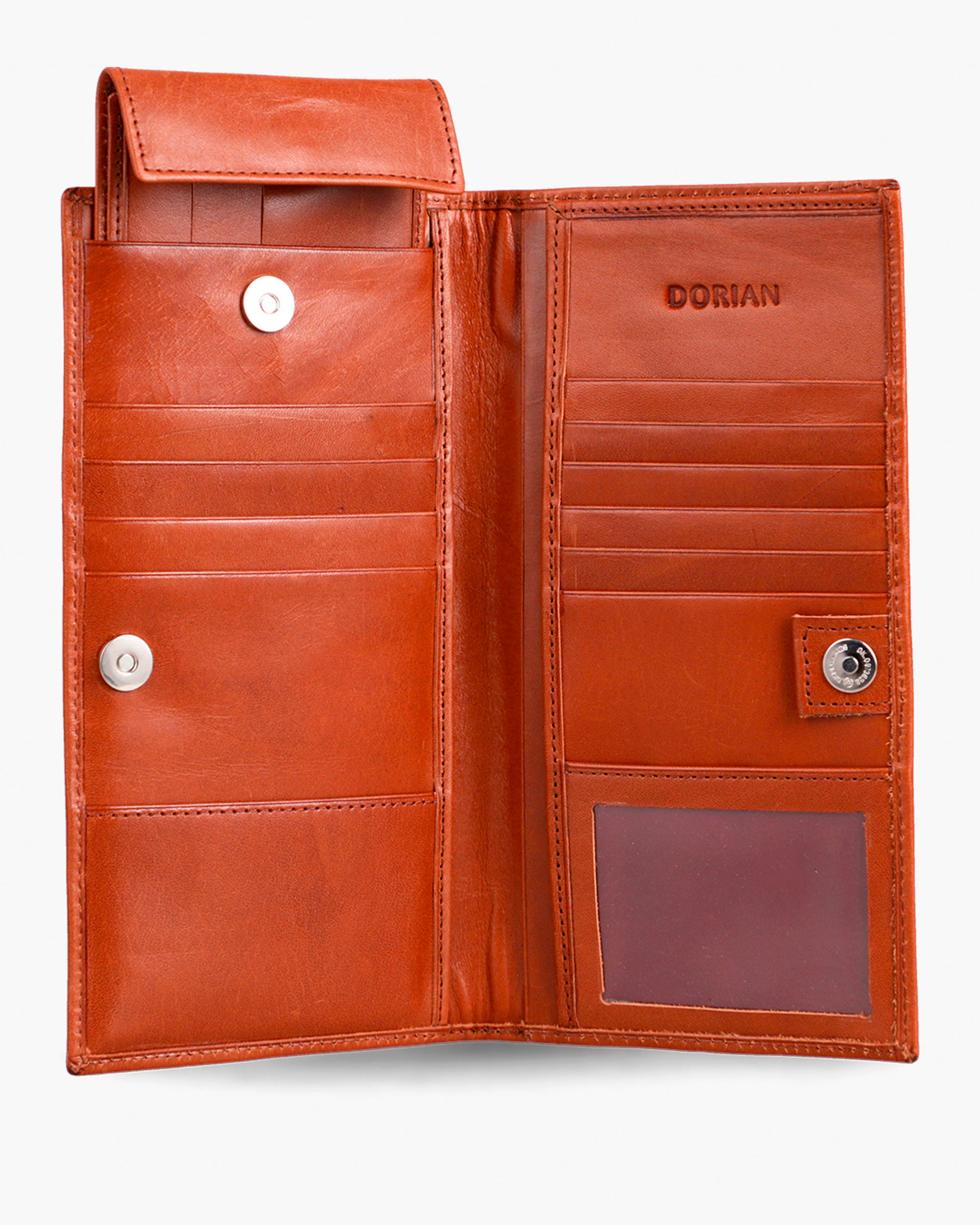 DORIAN | zapatos camperas equipaje MB Brown Passport Wallet - Image 5