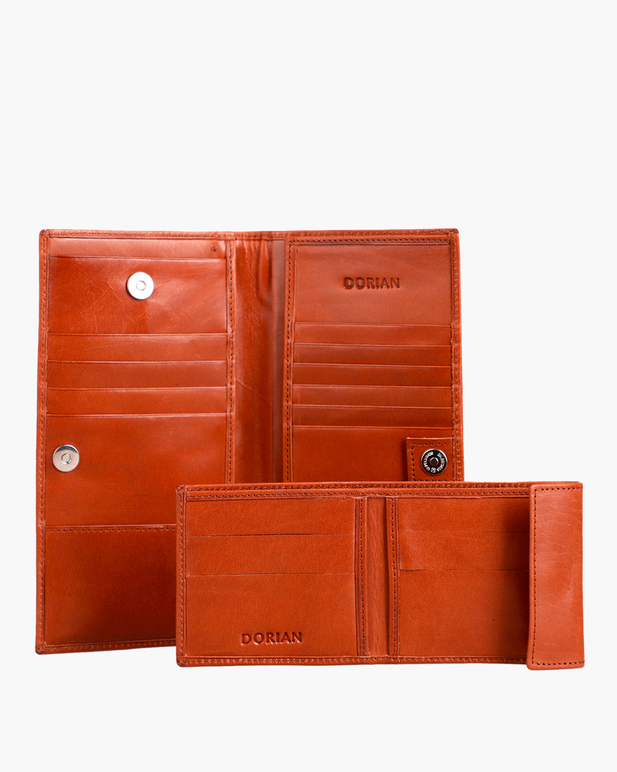 DORIAN | zapatos camperas equipaje MB Brown Passport Wallet - Image 6