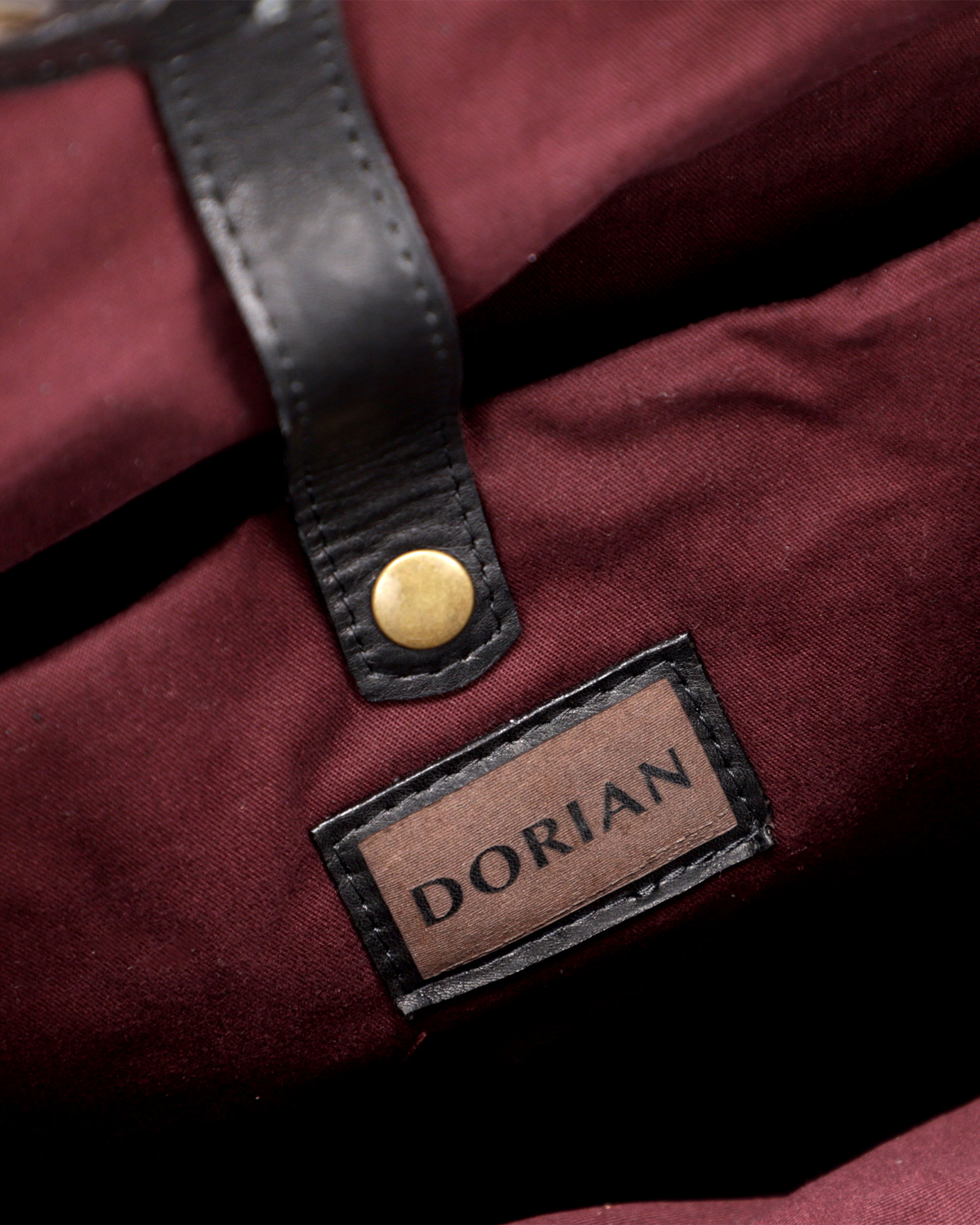 DORIAN | zapatos camperas equipaje Copenhagen Backpack Black and Brown - Image 5