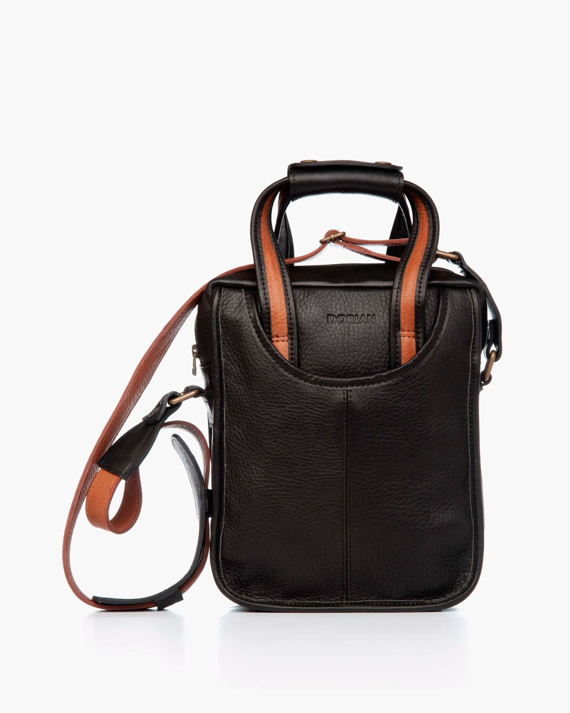 Queens Backpack, Black and Brown