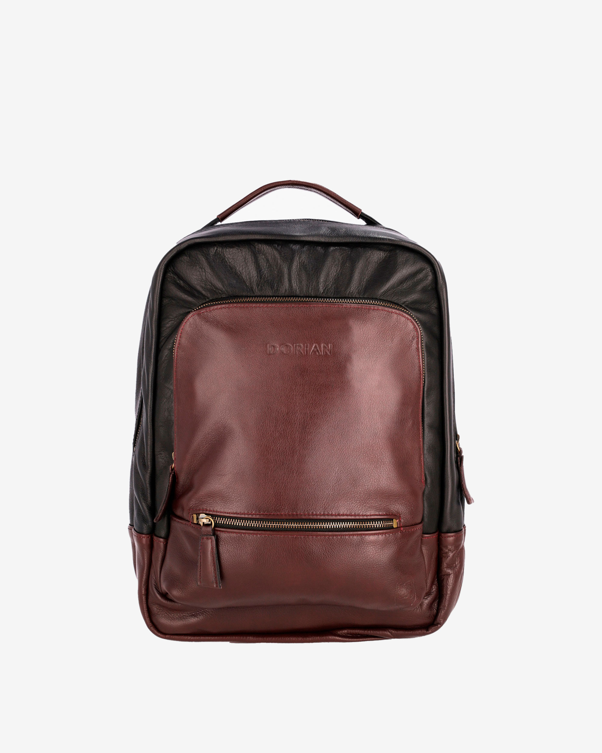 Leipzig Backpack Burgundy and Black