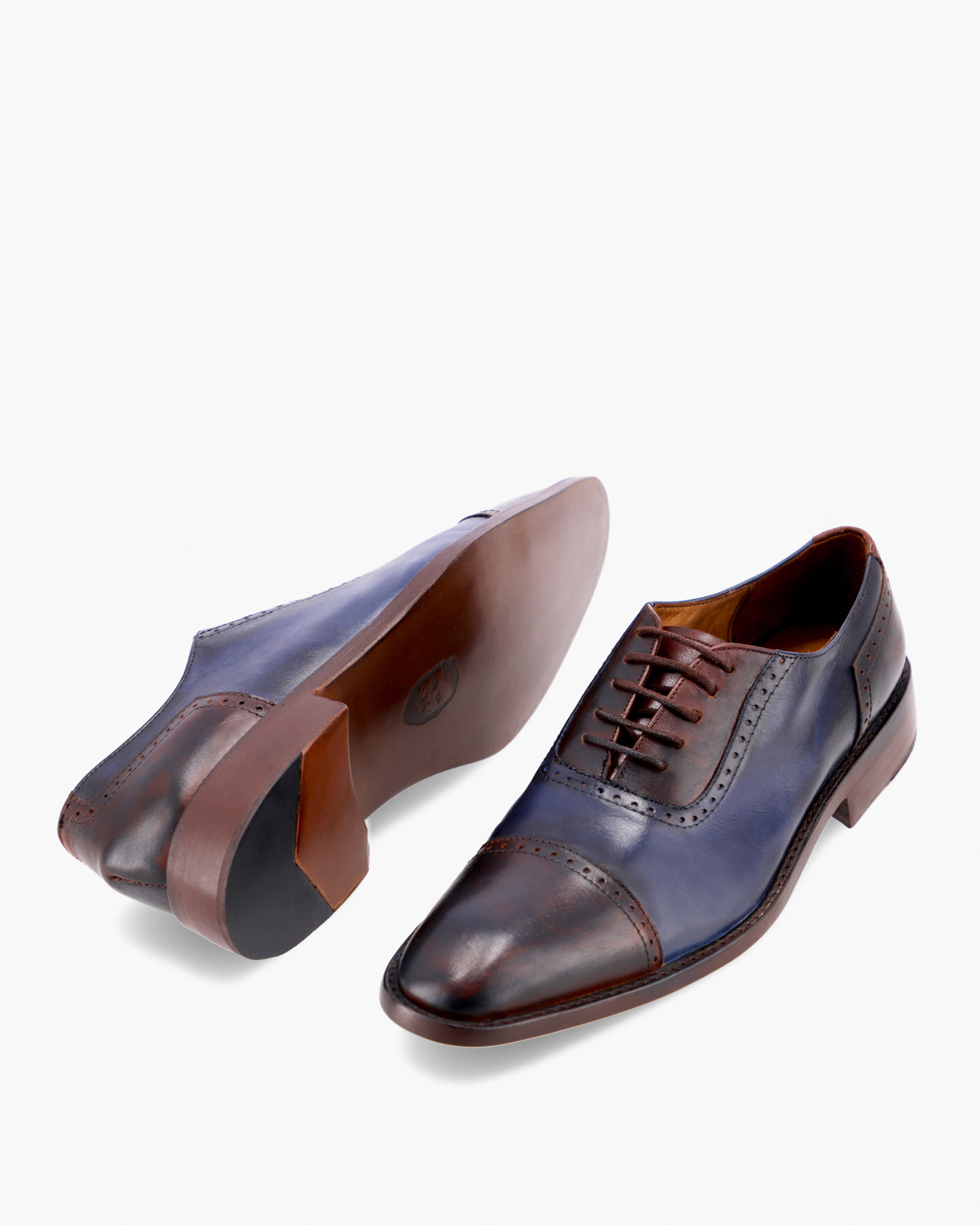 DORIAN | zapatos camperas equipaje Milano Blue O'Brown Shoes - Image 3