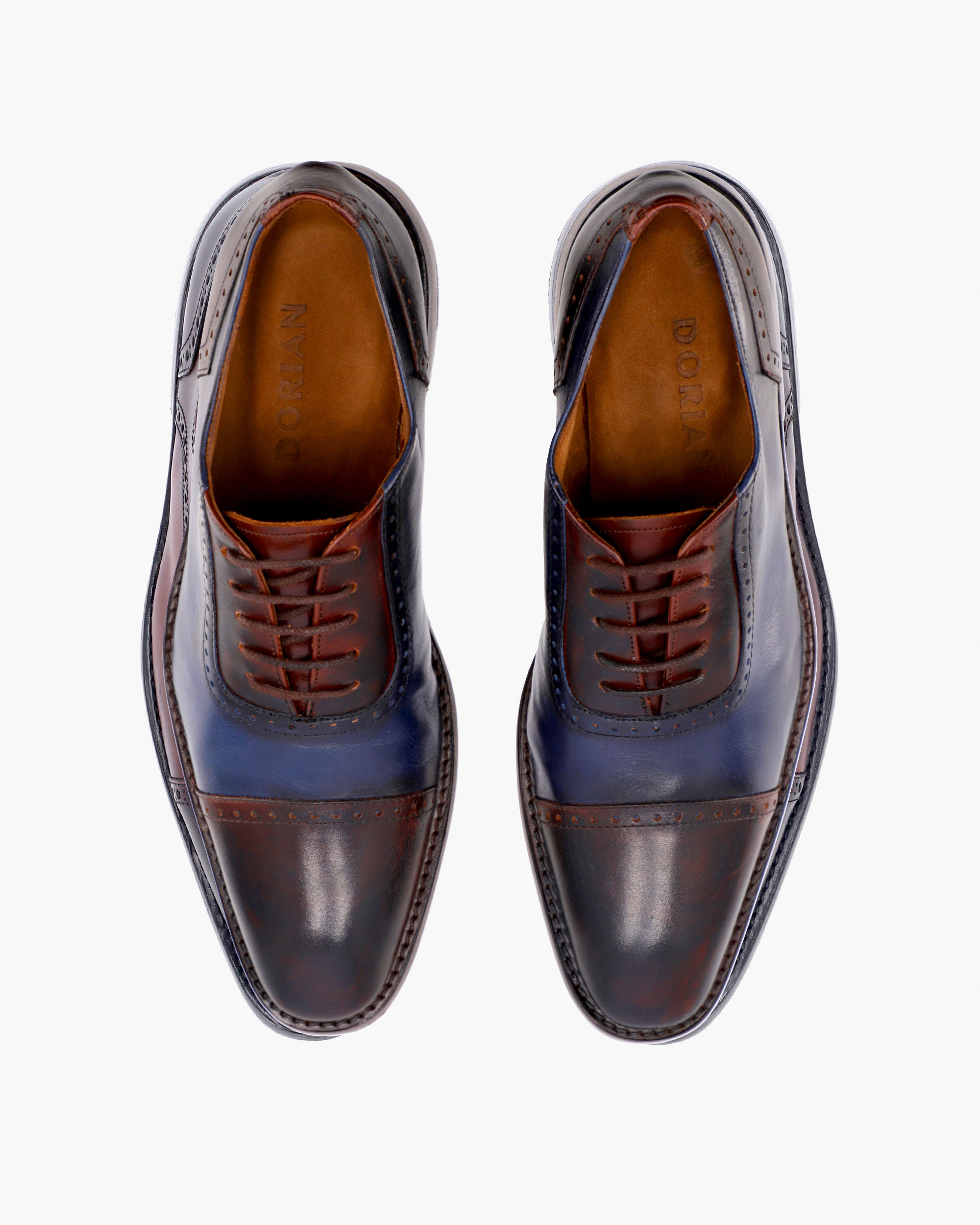 DORIAN | zapatos camperas equipaje Milano Blue O'Brown Shoes - Image 4