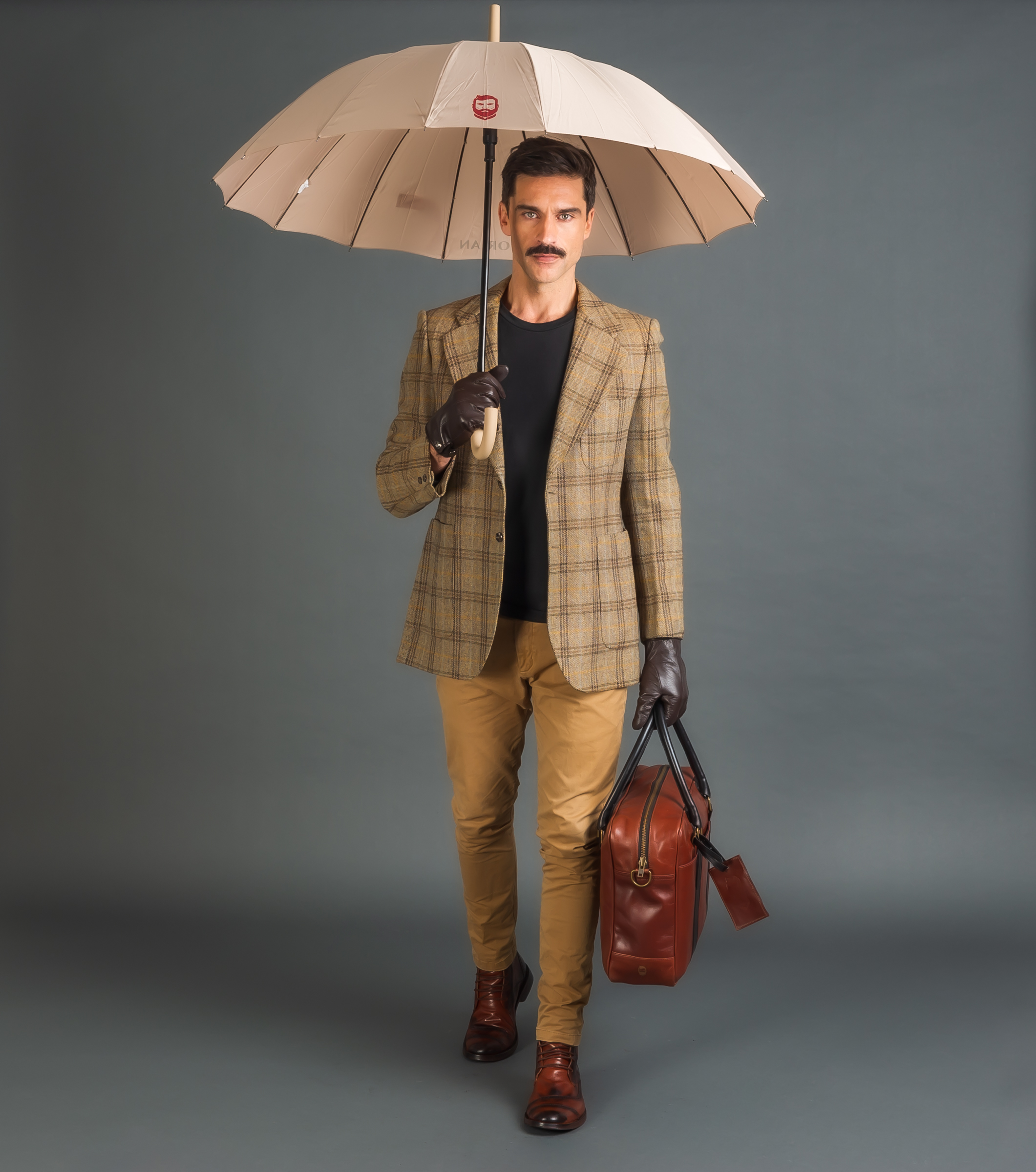 DORIAN | zapatos camperas equipaje Wimbledon Nude Umbrella - Image 2