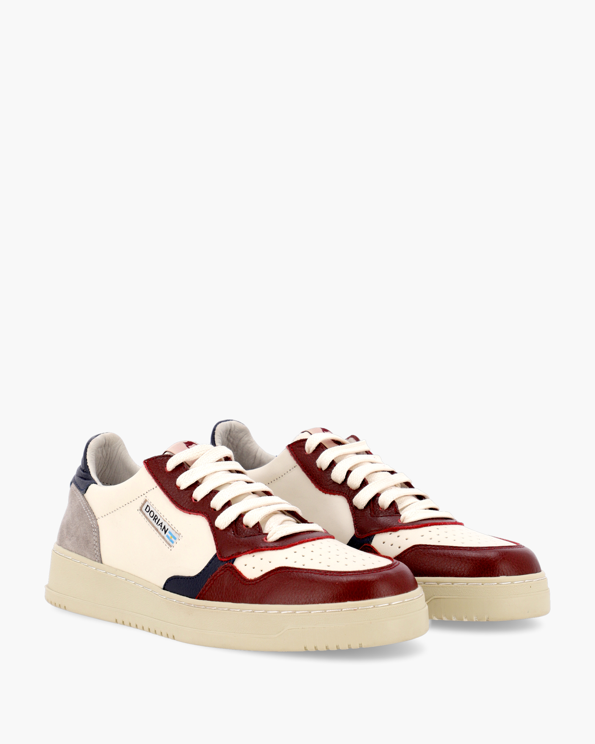 Belgrano Urban Sneakers Burgundy and Blue