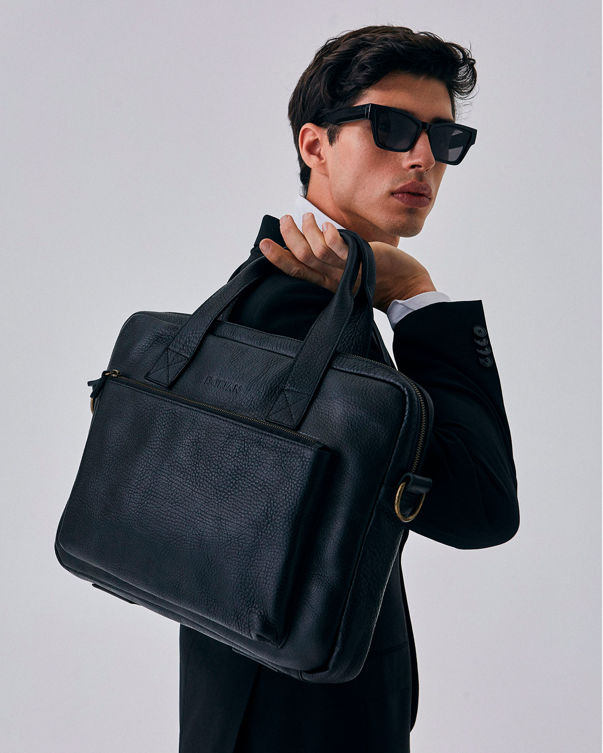 DORIAN | zapatos camperas equipaje Black Silicon Valley Briefcase - Image 2