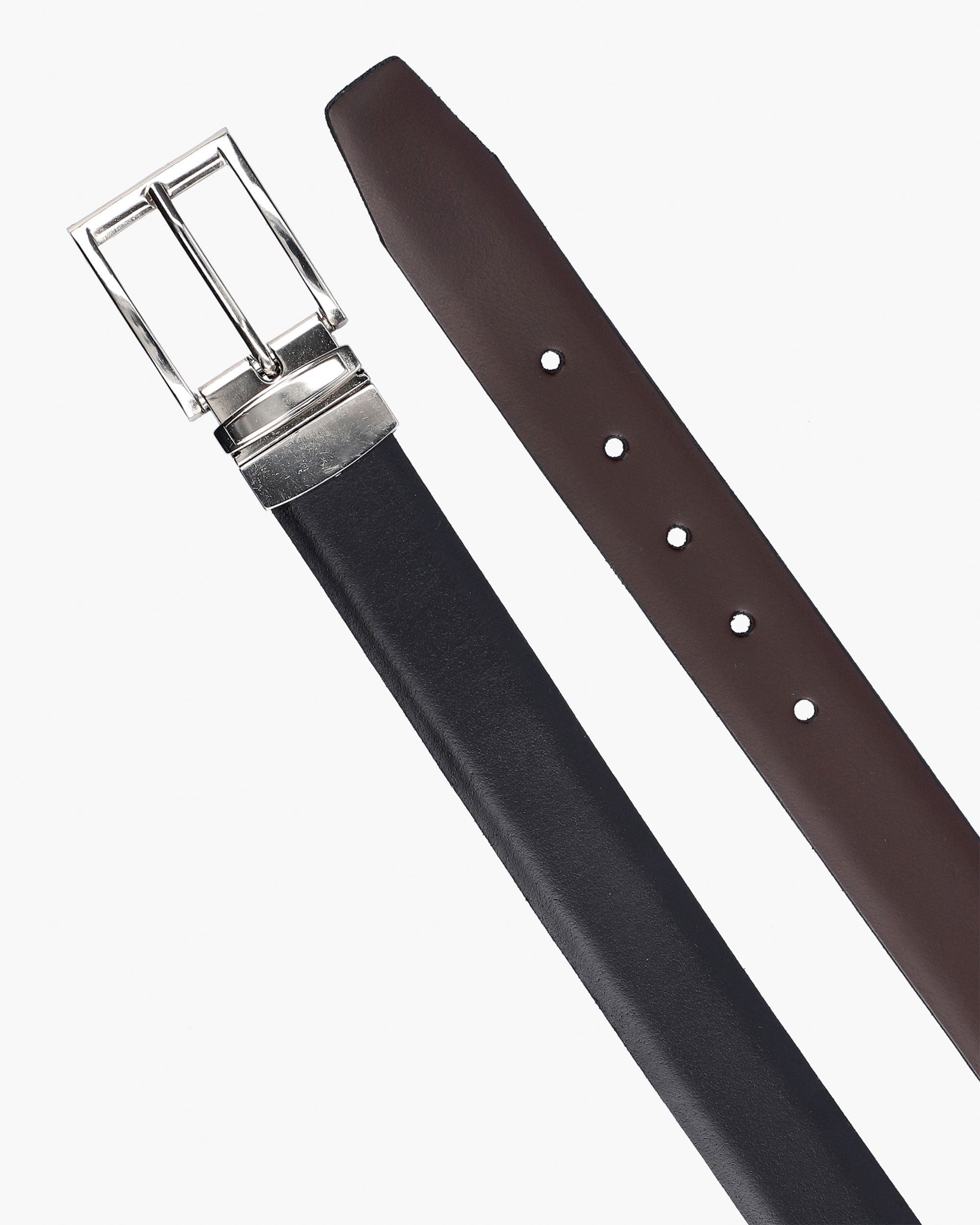 DORIAN | zapatos camperas equipaje Naarden Chocolate and Black Belt - Image 3