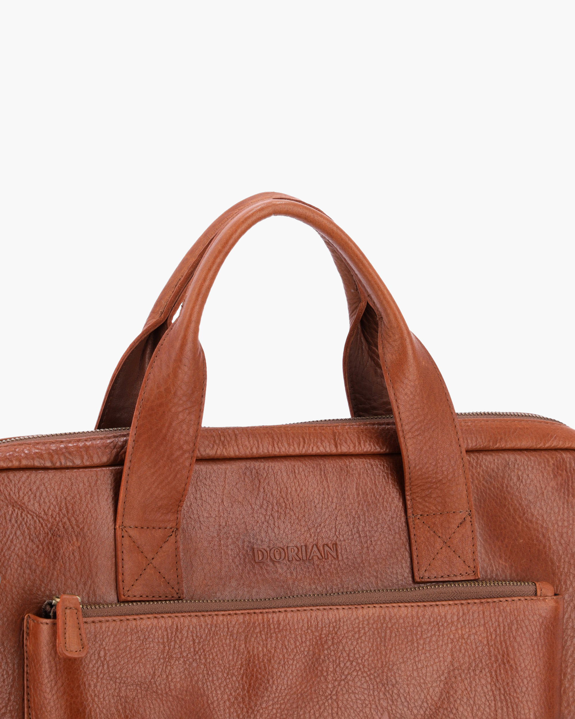 DORIAN | zapatos camperas equipaje Silicon Valley Brown Briefcase - Image 3