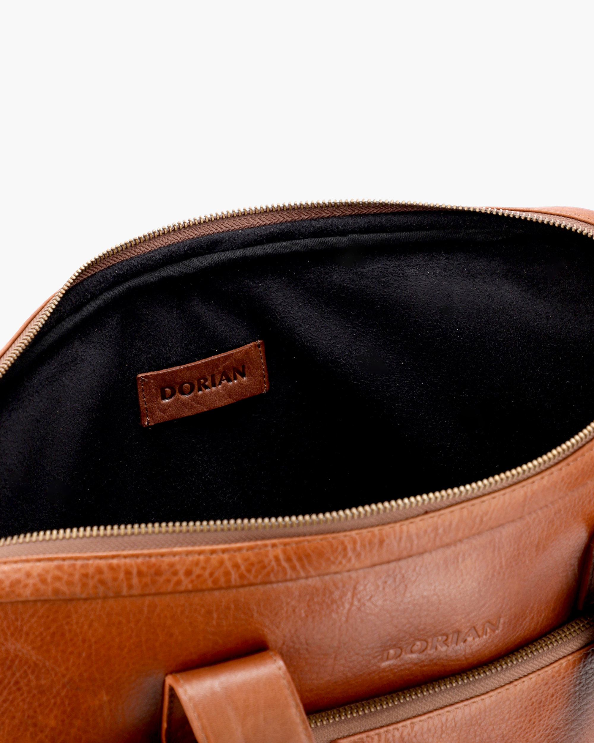 DORIAN | zapatos camperas equipaje Silicon Valley Brown Briefcase - Image 4