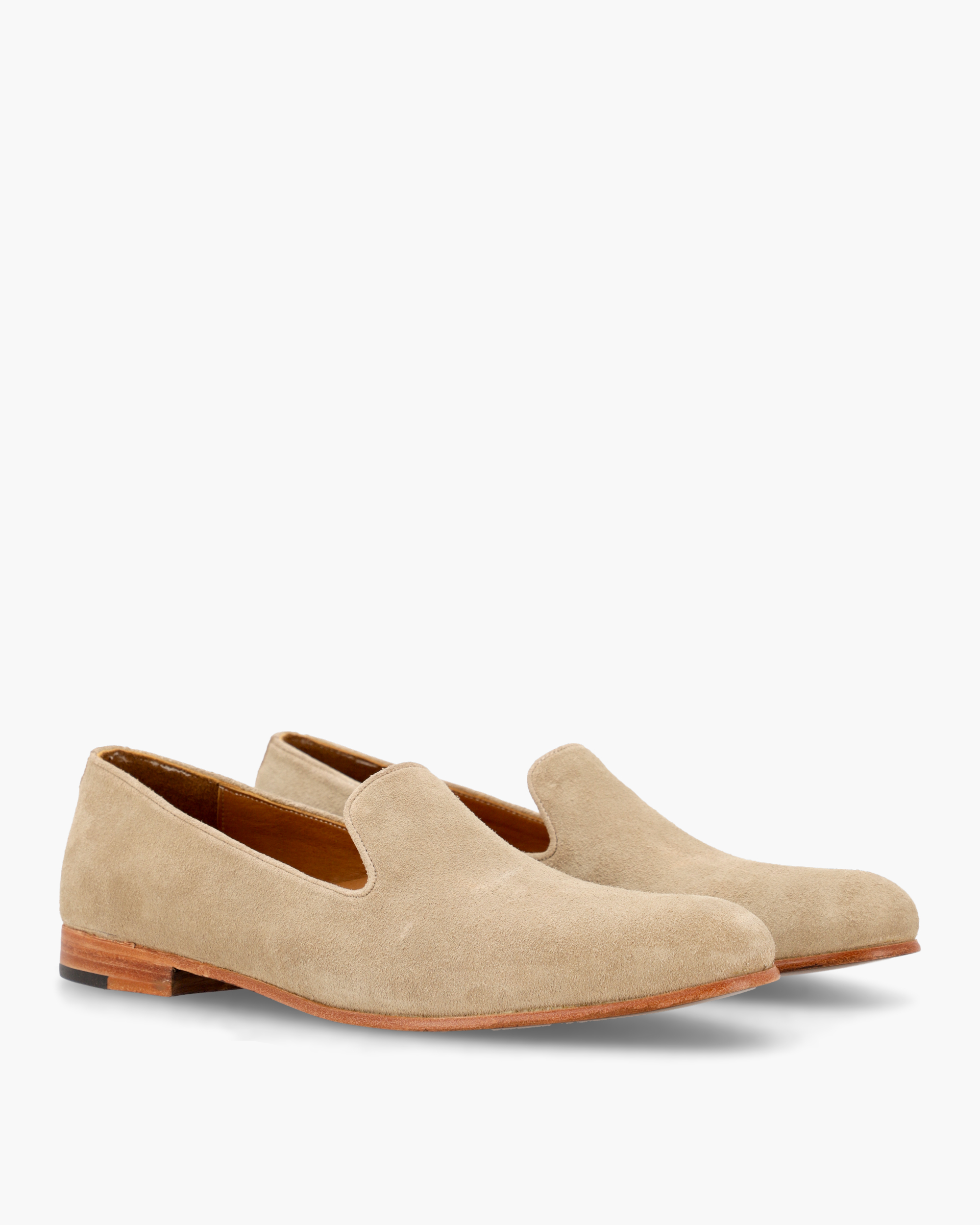 Geneva Suede Sand Loafers