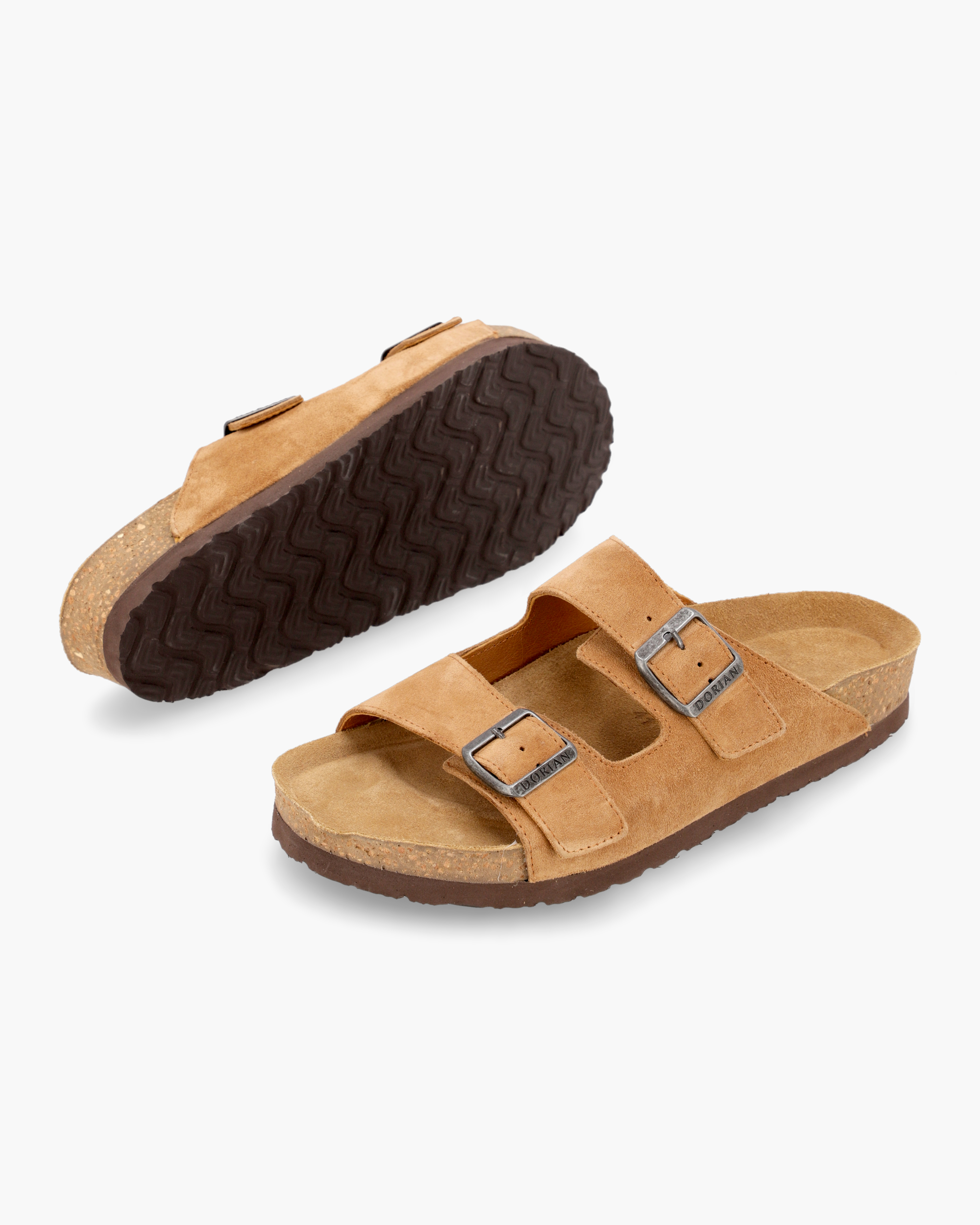 DORIAN | zapatos camperas equipaje Ibiza Suede Coconut Sandals - Image 3