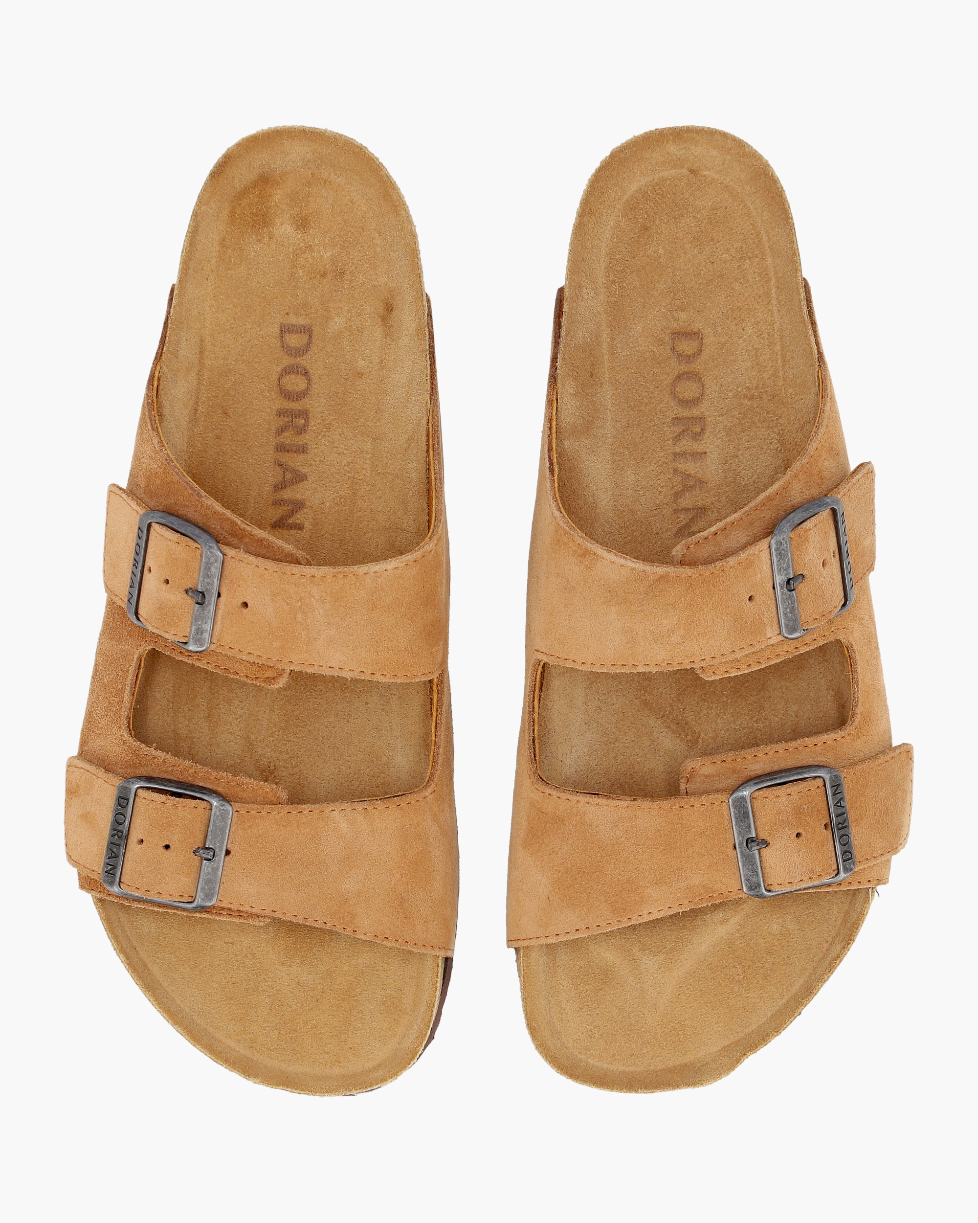 DORIAN | zapatos camperas equipaje Ibiza Suede Coconut Sandals - Image 4