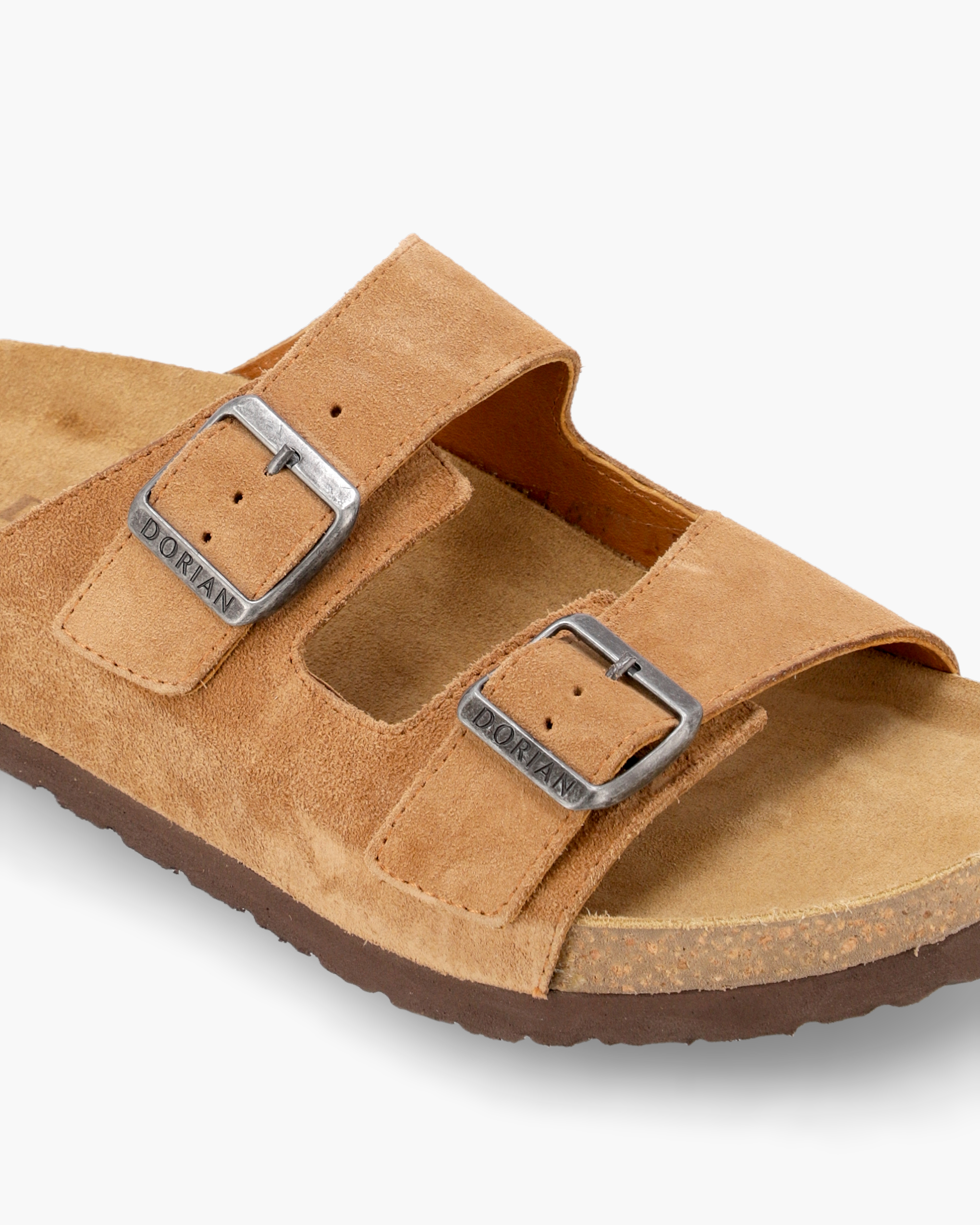 DORIAN | zapatos camperas equipaje Ibiza Suede Coconut Sandals - Image 5