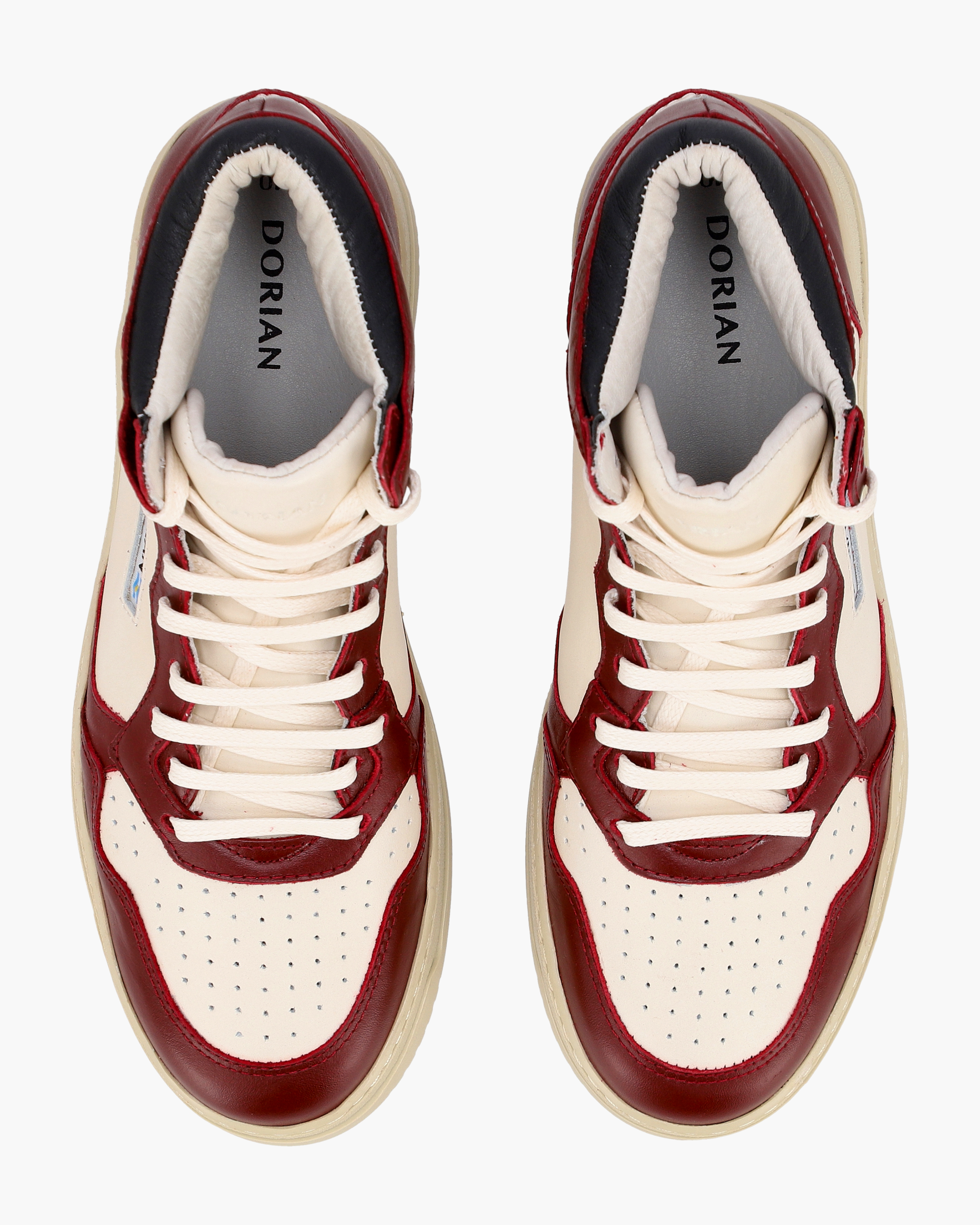 DORIAN | zapatos camperas equipaje Urquiza Bordeaux High-Top Sneakers - Image 4