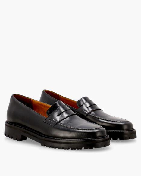 Lisbon Black Loafers